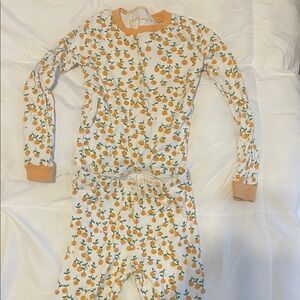 Fruit-Themed Kids Pajama Set